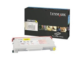 Originální toner Lexmark 20K1402 [Žlutý]