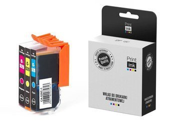 Sada kompatibilních inkoustů Canon CLI-526 [CMY] [Tři kusy] od Print.ink