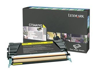 Originální toner Lexmark C734A1YG [Žlutý]