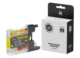 Kompatibilní inkoust Brother LC1240Y [Žlutý] od Print.ink