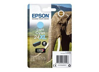 Originální inkoust Epson 24XL [T2435] [C13T24354010] [Světle Modrá]