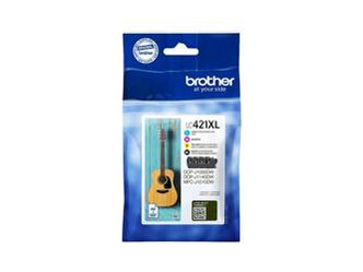Originální inkousty Brother LC421XLVAL [CMYK] [Sada]