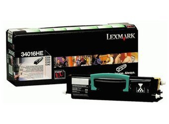 Originální toner Lexmark 34016HE [Černý]