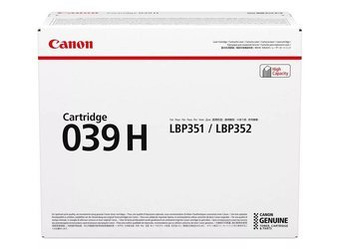 Originální toner Canon 039H [CRG039H] [0288C001] [Černý]