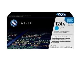 Originální toner HP 124A [Q6001A] [Modrý]