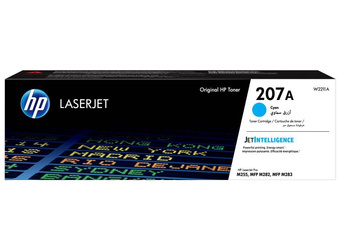 Originální toner HP 207A [W2211A] [Modrý]