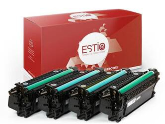 Kompatibilní tonery HP 504X, 504A [CMYK] sada od Estio