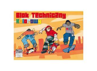 Poligraf Technický barevný blok 10 listů