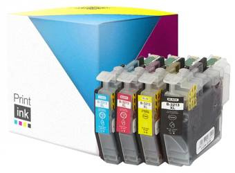 Sada kompatibilních inkoustů Brother LC3213VALDR [CMYK] od Print.ink
