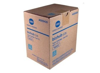 Originální toner Konica Minolta TNP27C [A0X5453] [Modrý]