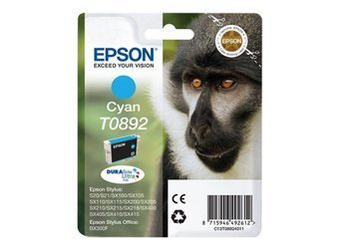 Originální inkoust Epson T0892 [C13T08924011] [Modrý]