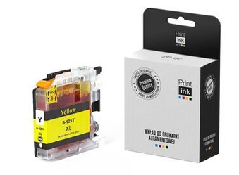 Kompatibilní inkoust Brother LC125XL-Y [Žlutý] od Print.ink