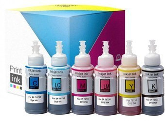 Sada kompatibilních inkoustů Epson 673 [CMYK+L] od Print.ink