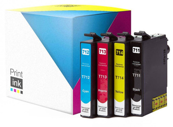 Sada kompatibilních inkoustů Epson T0715 [C13T07154010] [CMYK] od Print.ink