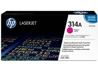 Originální toner HP 314A [Q7563A] [Magenta]
