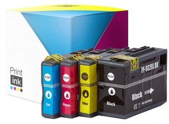 Sada kompatibilních inkoustů HP 932XL + 933XL [C2P42AE] [CMYK] od Print.ink