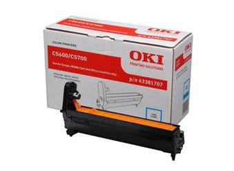 Originální fotocitlivý válec OKI 43381707 [Modrý]