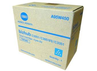 Originální toner Konica Minolta TNP49C [A95W450] [Modrý]