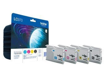 Originální inkousty Brother LC970VALBP [CMYK] [Sada]