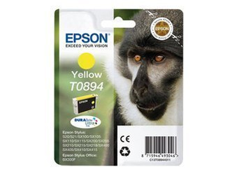 Originální inkoust Epson T0894 [C13T08944011] [Žlutý]
