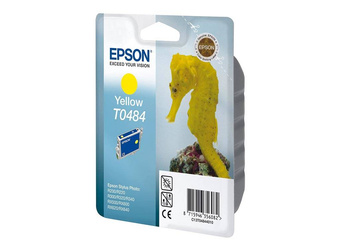 Originální inkoust Epson T0484 [C13T04844010] [Žlutý]