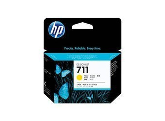 Originální inkoust HP 711 [CZ136A] [Žlutý] [Tři kusy]