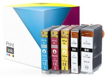 Sada kompatibilních inkoustů Canon PGI-5 + CLI-8 [CMYK] od Print.ink