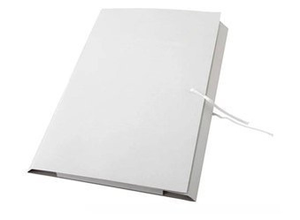 Složka A4 z bílého kartonu 250 g