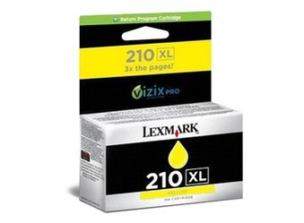 Originální inkoust Lexmark 210XL [14L0177E] [Žlutý]