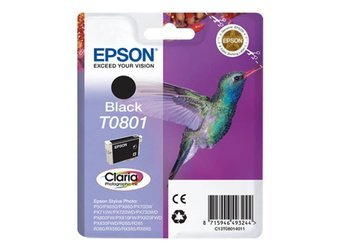 Originální inkoust Epson T0801 [C13T08014011] [Černý]