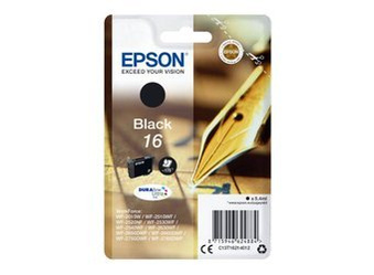 Originální inkoust Epson 16 [T1621] [C13T16214010] [Černý]