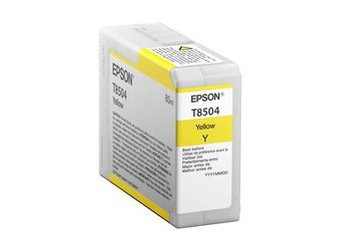 Originální inkoust Epson T8504 [C13T850400] [Žlutý]