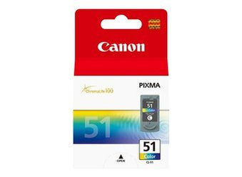 Originální inkoust Canon CL-51 [0618B001] [Tribarevný]