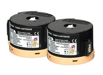 Originální toner Epson 0709 [C13S050711] [Černý] [Dva kusy]