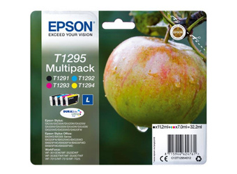 Originální inkousty Epson T1295 [C13T12954012] [CMYK] [Sada]