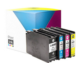 Sada kompatibilních inkoustů Epson T04BP XL [CMYK] od Print.ink
