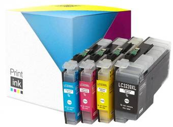 Sada kompatibilních inkoustů Brother LC3239XL [CMYK] od Print.ink