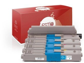 Kompatibilní tonery OKI 4497353P [CMYK] sada od Estio