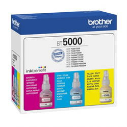 Originální inkousty Brother BT5000CLVAL [CMY] [Tři kusy]