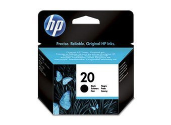 Originální inkoust HP 20 [C6614DE] [Černý]
