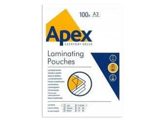 Laminovací fólie Apex A3 80mic 100 kusů