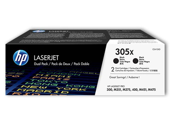Originální toner HP 410X [CF410XD] [Černý] [Dva kusy]
