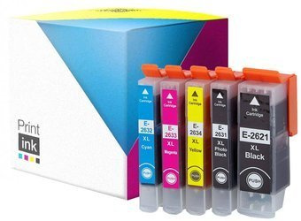 Sada kompatibilních inkoustů Epson 26XL [T2636] [C13T26364010] [CMYK] od Print.ink