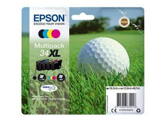 Originální inkousty Epson 34XL [T3476] [C13T34764010] [CMYK] [Sada]
