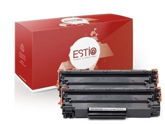 Kompatibilní toner HP 35A [CB435AD] [Černý] [Dva kusy] od Estio