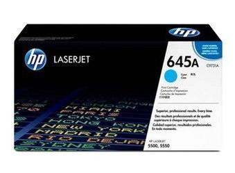 Originální toner HP 645A [C9731A] [Modrý]