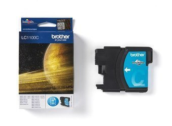 Originální inkoust Brother LC1100C [Modrý]