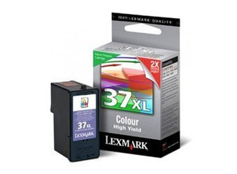 Originální inkoust Lexmark 37XL [18C2180E] [Tribarevný]