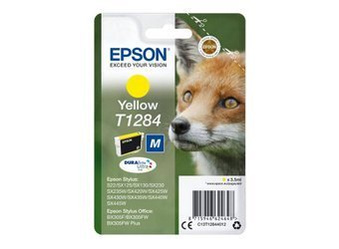 Originální inkoust Epson T1284 [C13T12844012] [Žlutý]