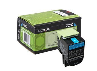 Originální toner Lexmark 702C [70C20C0] [Modrý]